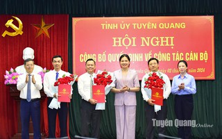 Tuyên Quang: Chỉ định, chuẩn y tân Bí thư Đảng ủy Khối, Bí thư Huyện ủy