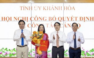 Ban Bí thư chuẩn y nữ Ủy viên Ban Thường vụ Tỉnh ủy Khánh Hòa