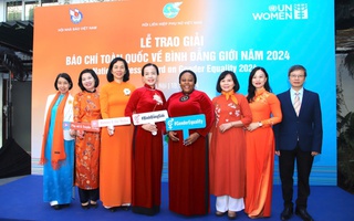 Sáng nay, trao giải Báo chí toàn quốc về Bình đẳng giới năm 2024