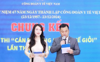 Lần đầu tiên tổ chức cuộc thi cán bộ Công đoàn giỏi ngành Y tế