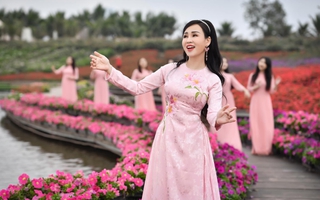 Sao Mai Khánh Ly tươi trẻ, ngọt ngào với "Tình ca mùa xuân"