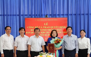 Tây Ninh: Điều động, bổ nhiệm nữ Phó trưởng Ban Quản lý Khu du lịch quốc gia Núi Bà Đen