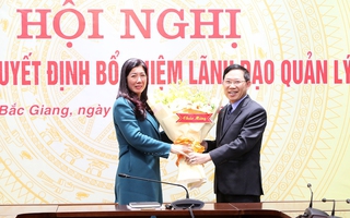 Bà Nguyễn Thị Lan được bổ nhiệm giữ chức Phó Trưởng Ban Tổ chức Tỉnh ủy Bắc Giang