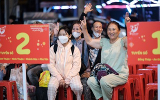 “Chuyến xe hạnh phúc” đưa 900 công nhân, sinh viên về quê đón Tết