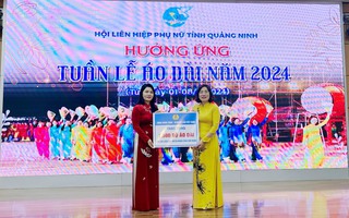 Quảng Ninh: Tặng 1.500 áo dài cho phụ nữ có hoàn cảnh khó khăn