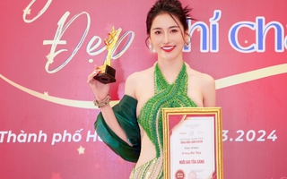 Hoa hậu Trịnh Thanh Hồng: "Không toan tính khi làm thiện nguyện"