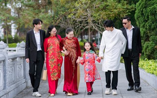 Thái Bình: Lan tỏa vẻ đẹp "Áo dài Việt - Khoảnh khắc đẹp bên gia đình"