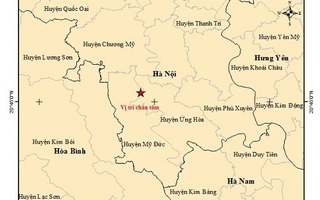 Xảy ra động đất có độ lớn 4 gây rung lắc ở nhiều khu vực trên địa bàn Hà Nội