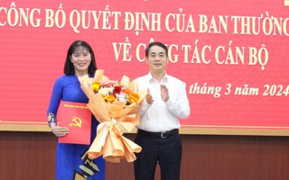 Hậu Giang: Luân chuyển, chỉ định nữ Phó Chủ tịch UBND tỉnh giữ chức Bí thư Huyện ủy