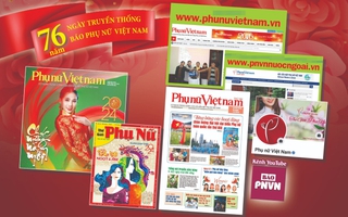 Hôm nay, Báo Phụ nữ Việt Nam tròn 76 tuổi