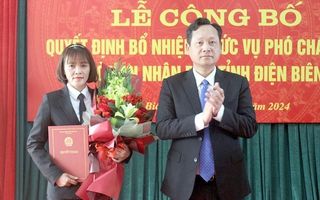 Bổ nhiệm nữ Phó Chánh án Tòa án nhân dân tỉnh Điện Biên