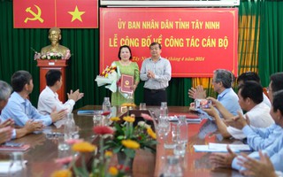 Tây Ninh: Bổ nhiệm nữ Chi cục trưởng giữ chức Phó Giám đốc Sở Y tế