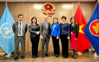 Đoàn công tác Trung ương Hội LHPN Việt Nam thăm và làm việc với Phái đoàn Việt Nam tại Liên hợp quốc