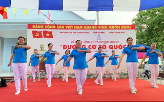 Bình Dương: Lan tỏa hoạt động dân vũ mừng kỷ niệm 70 năm Chiến thắng Điện Biên Phủ