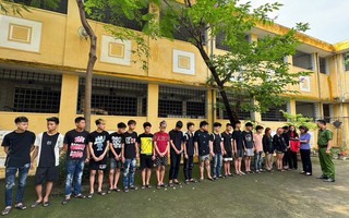 Hà Nội: Bắt giữ 26 thanh, thiếu niên mang hung khí gây náo loạn đường phố