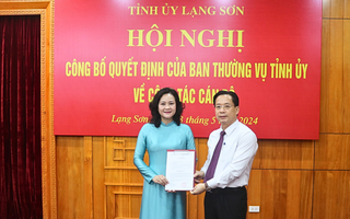 Tỉnh ủy Lạng Sơn điều động, bổ nhiệm 2 cán bộ nữ