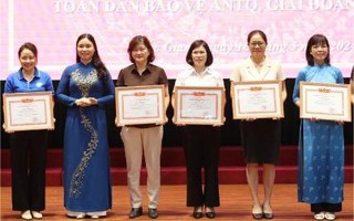 Bắc Giang: Biểu dương phụ nữ điển hình tiên tiến trong phong trào Toàn dân bảo vệ an ninh Tổ quốc 