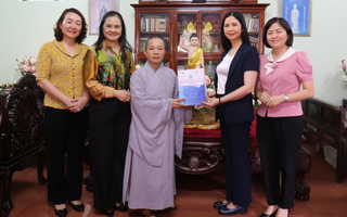 Hội LHPN Việt Nam chúc mừng Giáo hội Phật giáo tỉnh Bắc Ninh nhân Đại lễ Phật đản 2024