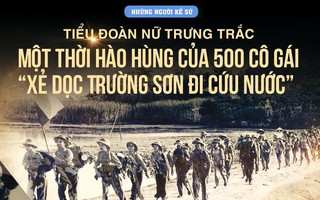 Đón xem "Những người kể sử" - Tiểu đoàn nữ Trưng Trắc: Một thời hào hùng của 500 cô gái "xẻ dọc Trường Sơn đi cứu nước"