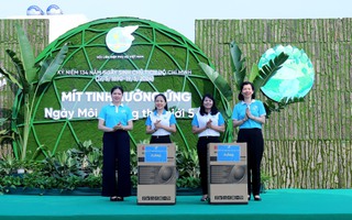 Hội LHPN Việt Nam kêu gọi phụ nữ và mỗi người dân cam kết bảo vệ môi trường 