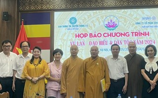 Chương trình Vu Lan - Đạo hiếu và Dân tộc 2024 lan tỏa giá trị tốt đẹp của đạo hiếu tới cộng đồng