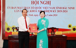 Bà Nguyễn Thị Hà giữ chức Chủ tịch Ủy ban Mặt trận Tổ quốc tỉnh Bắc Ninh