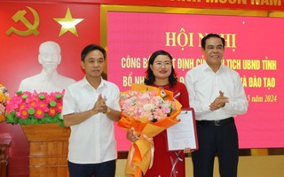 Hà Tĩnh: Bổ nhiệm nữ Bí thư Huyện ủy giữ chức Giám đốc Sở Giáo dục và Đào tạo