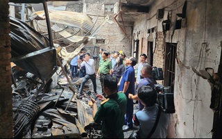 Bên trong ngôi nhà trọ ở Hà Nội bị cháy khiến 14 người tử vong