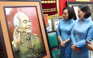 Hội LHPN Hà Nội dâng hương tưởng niệm Đại tướng Võ Nguyên Giáp