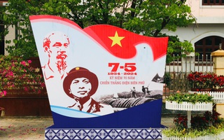 Thành phố Điện Biên Phủ nhộn nhịp, rực rỡ cờ hoa chào mừng kỷ niệm 70 năm chiến thắng lịch sử