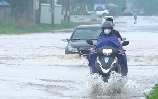 Thái Nguyên: Mưa lớn gây thiệt hại trên 1,4 tỉ đồng, làm gián đoạn giao thông 