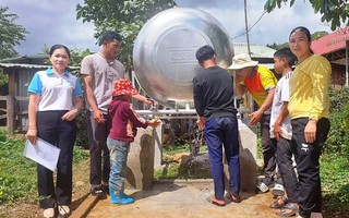 Kon Tum: Hội LHPN vận động kinh phí làm công trình nước sạch tặng đồng bào