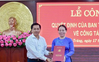 Sóc Trăng: Luân chuyển, chỉ định nữ Phó Chủ tịch tỉnh làm Bí thư Thị ủy