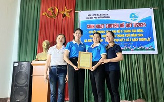 Bắc Giang: Ra mắt mô hình điểm "Chi hội Phụ nữ 5 có, 3 sạch" 