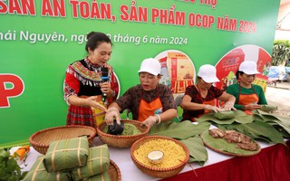 Hội LHPN Thái Nguyên tổ chức hội chợ nông sản sạch, sản phẩm OCOP 2024