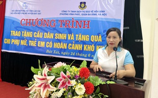 Hội LHPN Lào Cai phối hợp với doanh nghiệp tặng cầu dân sinh cho vùng đặc biệt khó khăn 