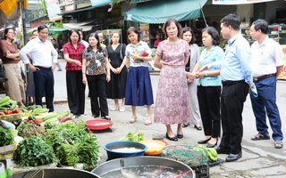 Bắc Ninh: Hiệu quả từ mô hình "Chợ đảm bảo an toàn thực phẩm"