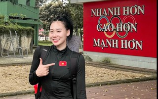 Cô gái Hải Phòng là gương mặt trẻ sáng giá của điền kinh Việt Nam