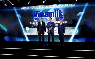Vinamilk - Doanh nghiệp sữa duy nhất của châu Á được vinh danh tại giải thưởng Quốc tế về ""Green Leadership"