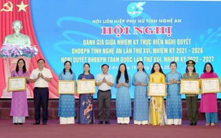 Nghệ An: Đạt và vượt nhiều chỉ tiêu trong thực hiện Nghị quyết Đại hội phụ nữ các cấp