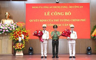 Trung tướng Phạm Thế Tùng và Thiếu tướng Nguyễn Ngọc Lâm làm Thứ trưởng Bộ Công an