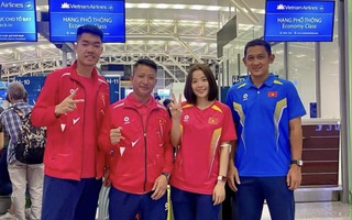 Các vận động viên Việt Nam dự Olympic 2024 đã có mặt tại Paris