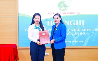 Biệt phái cán bộ Trung ương Hội LHPN Việt Nam về công tác tại Hội LHPN tỉnh