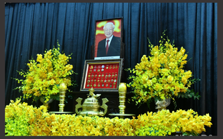 Cử hành trọng thể Lễ truy điệu Tổng Bí thư Nguyễn Phú Trọng