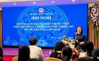 Hội nghị hướng dẫn dạy và học Tiếng Việt cho trẻ em vùng dân tộc thiểu số

