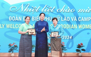 Thắt chặt tình đoàn kết giữa Hội Phụ nữ, Nữ doanh nhân 3 nước Việt Nam, Lào và Campuchia