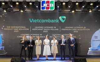 Vietcombank vinh dự nhận 5 giải thưởng quan trọng từ JCB