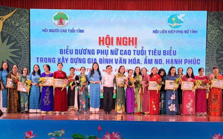 Ninh Thuận: Biểu dương 20 phụ nữ cao tuổi tiêu biểu