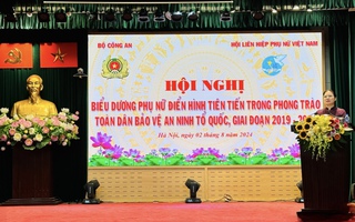 Phát huy vai trò của phụ nữ trong phong trào "Toàn dân bảo vệ an ninh Tổ quốc"