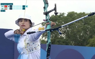 Olympic Paris: Bắn "mũi tên vàng" được 10 điểm, nữ cung thủ Đỗ Thị Ánh Nguyệt vẫn bị loại